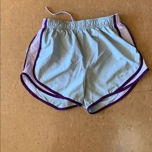 Grey/Purple Nike Shorts